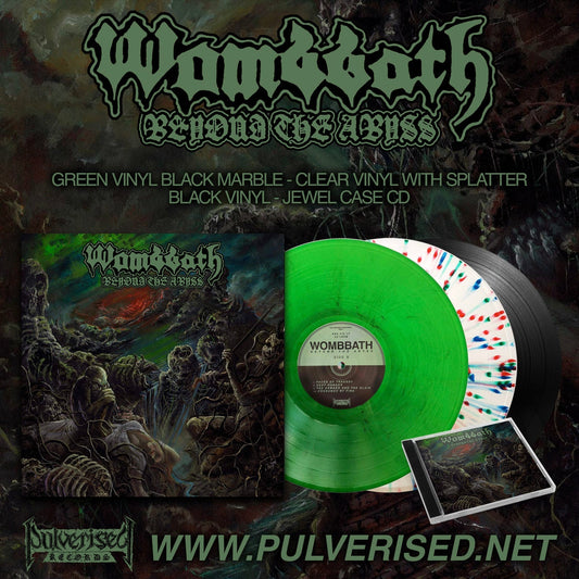 WOMBBATH "Beyond The Abyss" LP & CD available now!