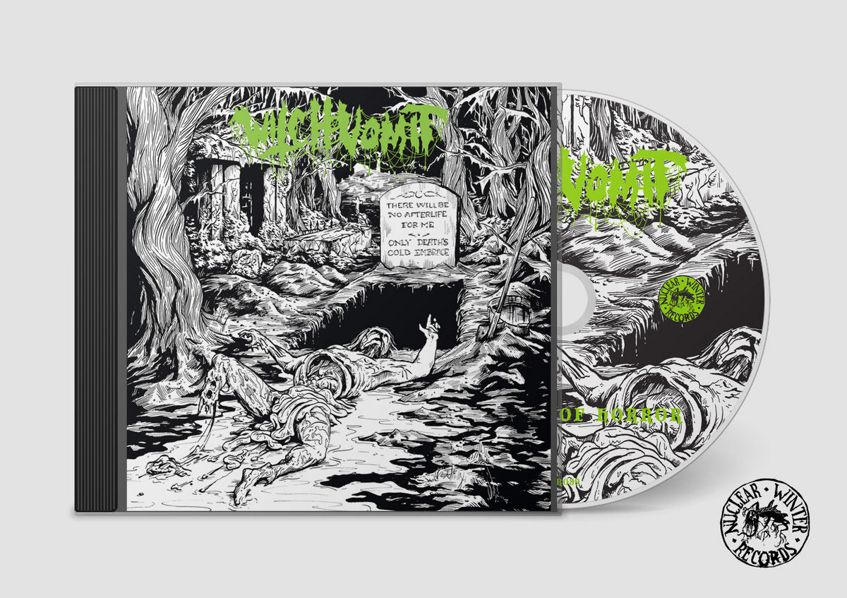 WITCH VOMIT "The Webs Of Horror" Mini CD