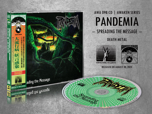 PANDEMIA "Spreading The Message" CD