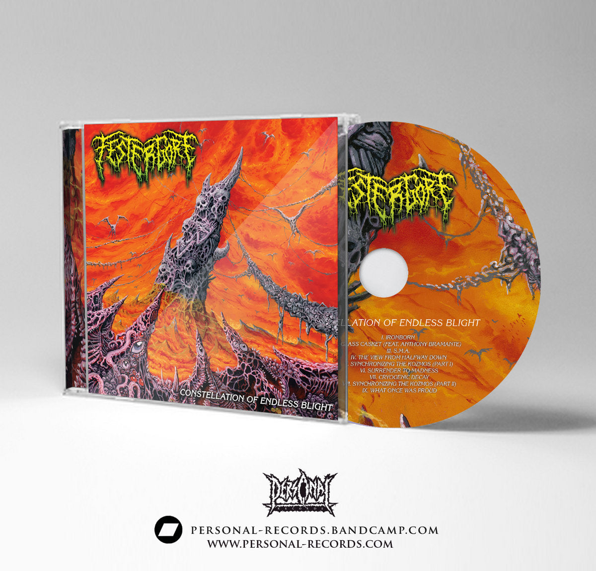 FESTERGORE "Constellation Of Endless Blight" CD