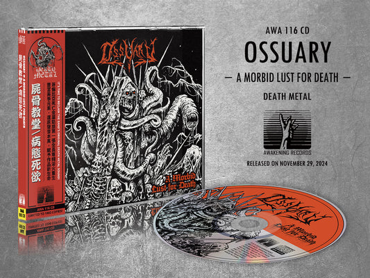 OSSUARY "A Morbid Lust For Death" CD