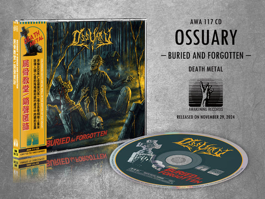 OSSUARY "Buried And Forgotten" CD