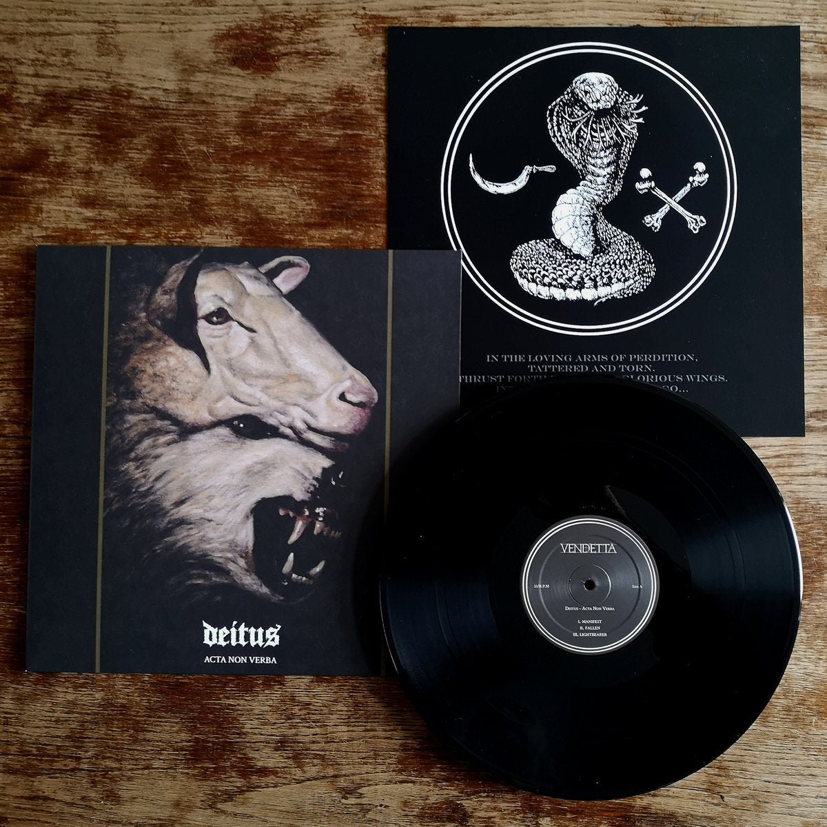 DEITUS "Acta Non Verba" LP