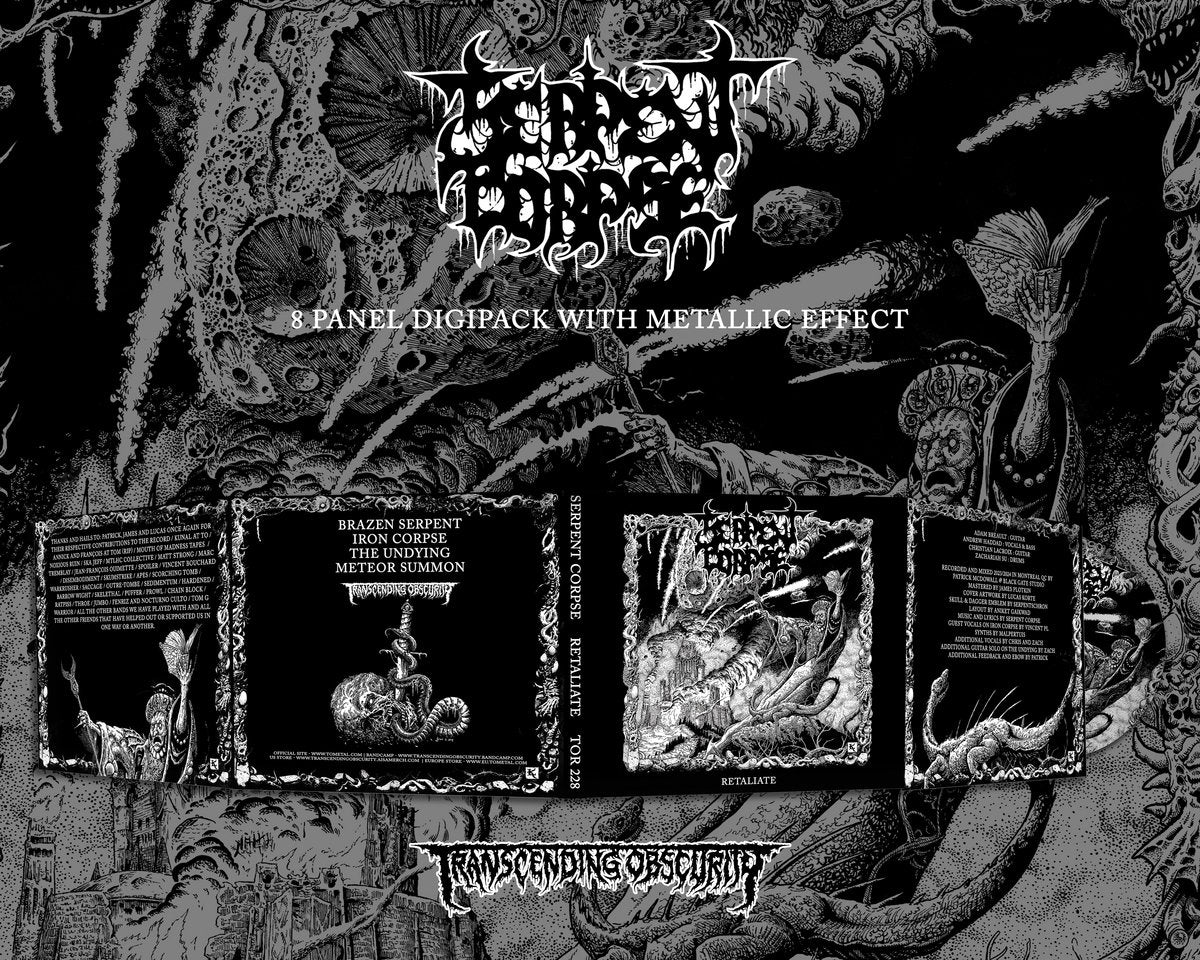 SERPENT CORPSE "Retaliate" Digipak CD