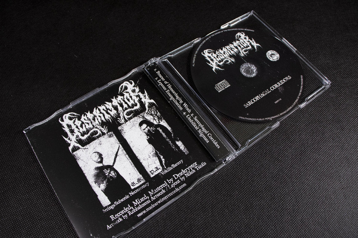 DESEKRYPTOR "Sarcophagal Corridors" Mini CD