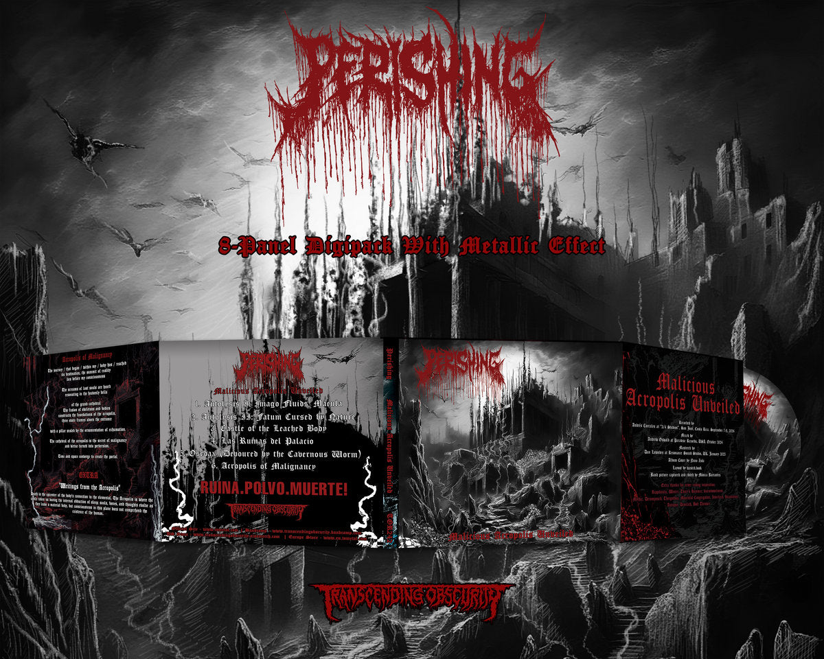 PERISHING "Malicious Acropolis Unveiled" Digipak CD