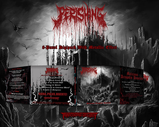 PERISHING "Malicious Acropolis Unveiled" Digipak CD