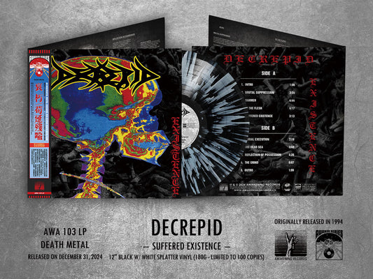 DECREPID "Suffered Existence" Gatefold LP