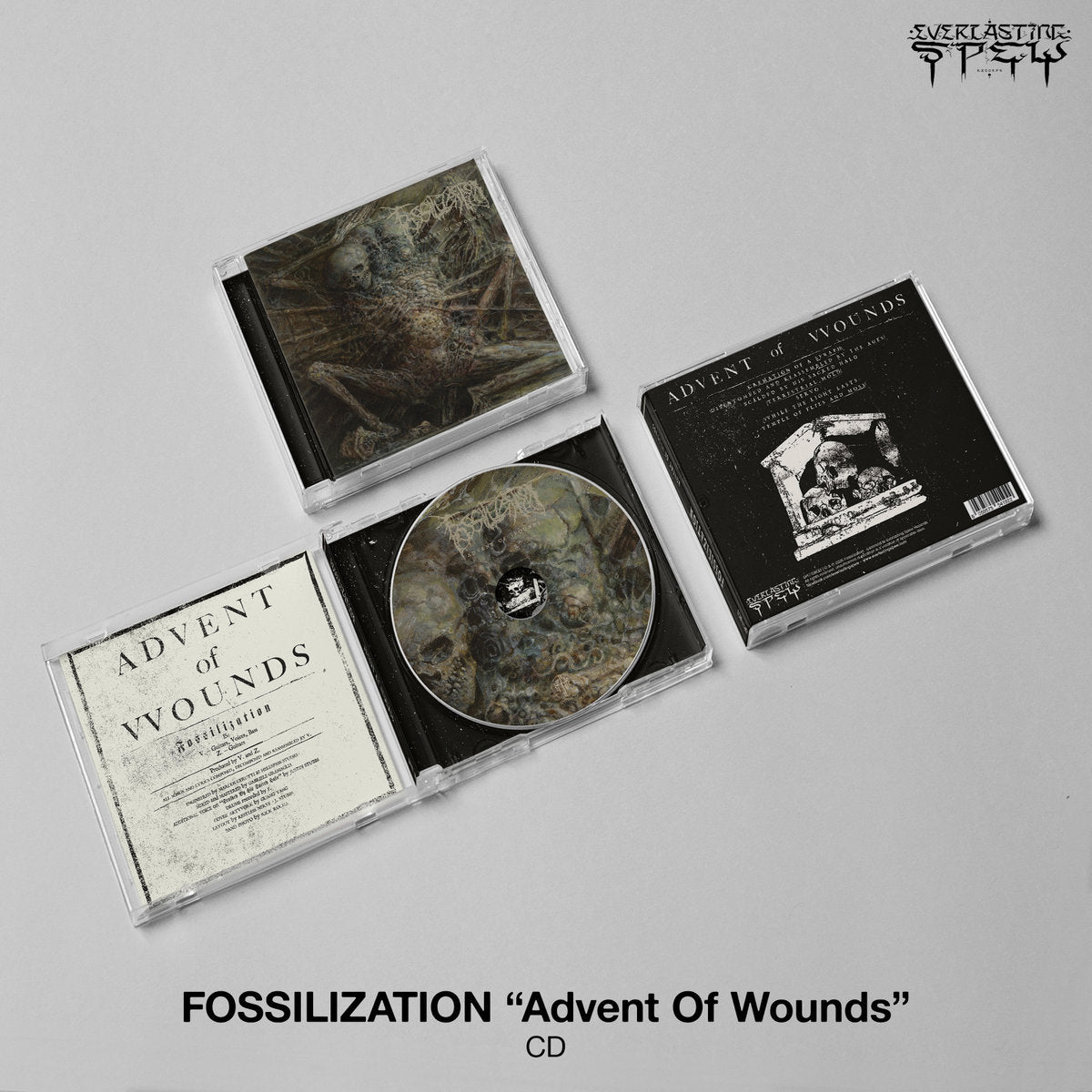 FOSSILIZATION "Advent Of Wounds" CD