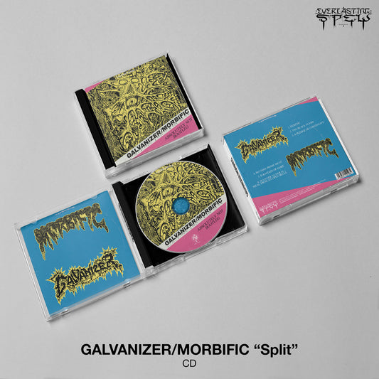 GALVANIZER / MORBIFIC "Split" Mini CD