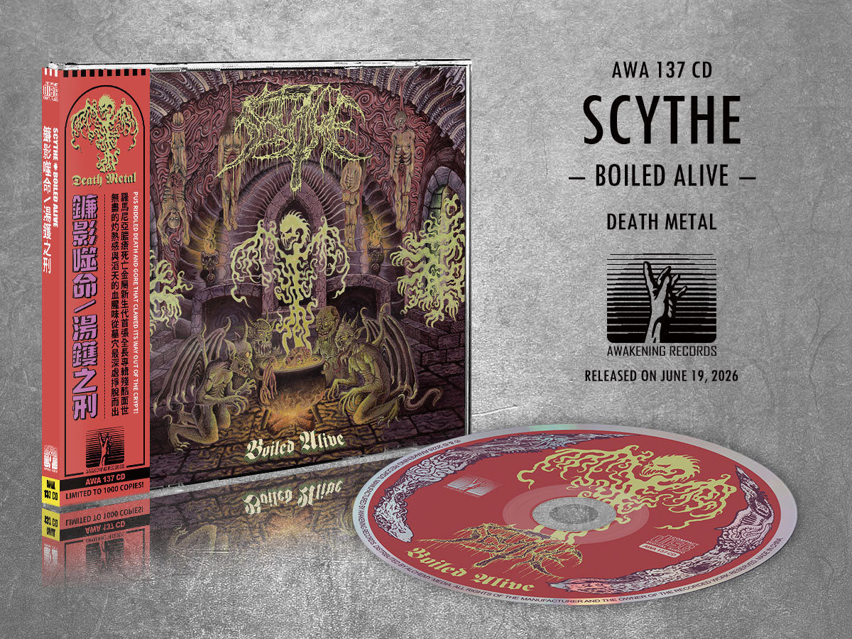 SCYTHE "Boiled Alive" CD