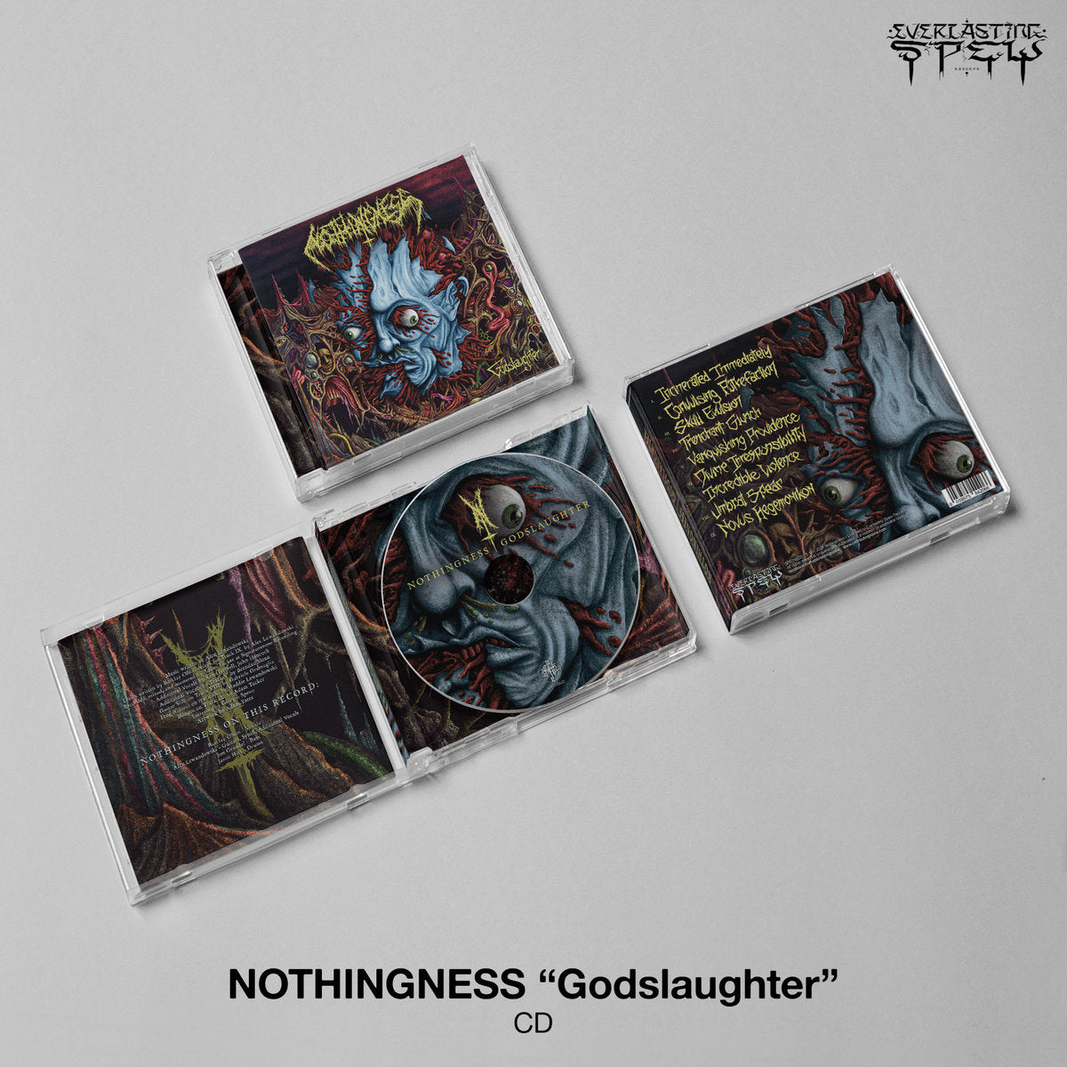 NOTHINGNESS "Godslaughter" CD