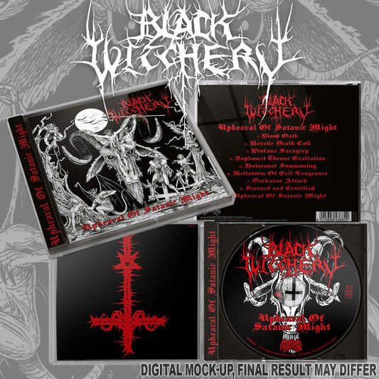 BLACK WITCHERY "Upheaval Of Satanic Might" CD