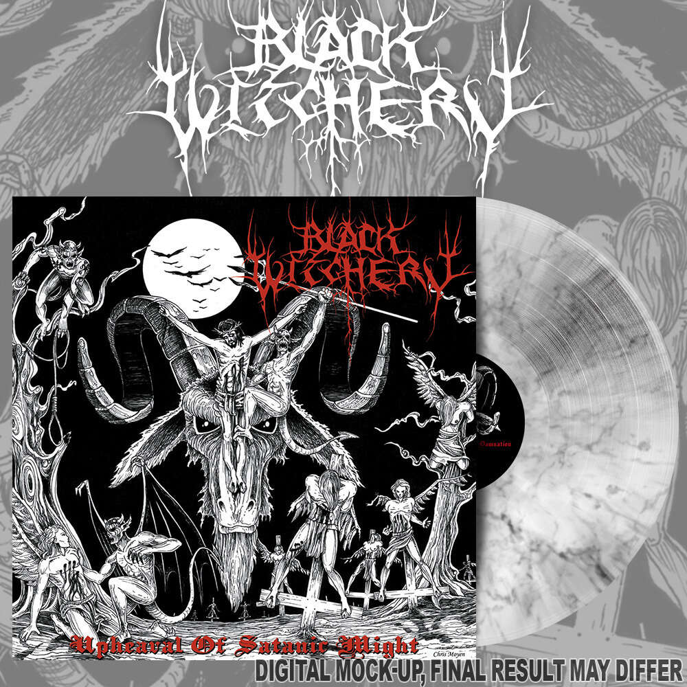 BLACK WITCHERY "Upheaval Of Satanic Might" LP