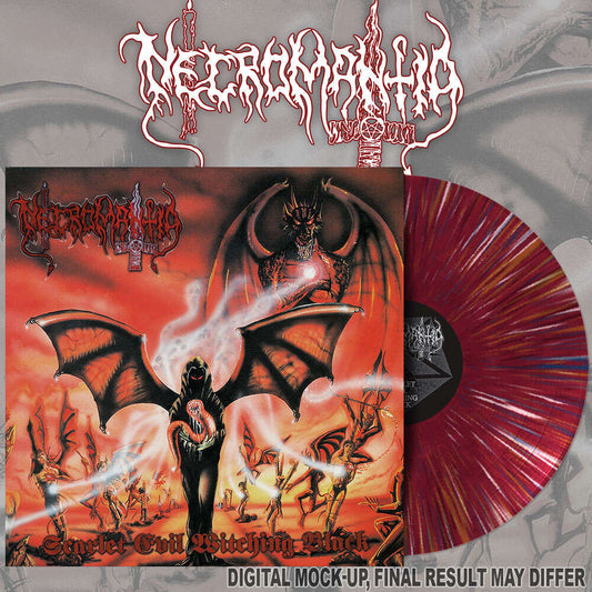 NECROMANTIA "Scarlet Evil Witching Black" LP + Book