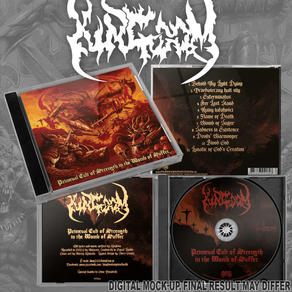 KINGDOM "Primeval Cult Of Strength In The Womb Of Suffer" CD
