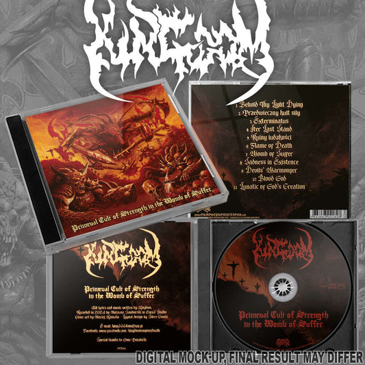 KINGDOM "Primeval Cult Of Strength In The Womb Of Suffer" CD