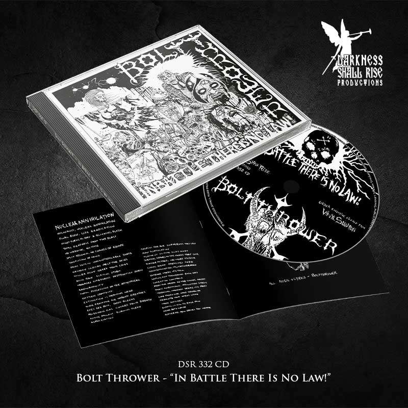 BOLT THROWER "In Battle There Is No Law!" CD