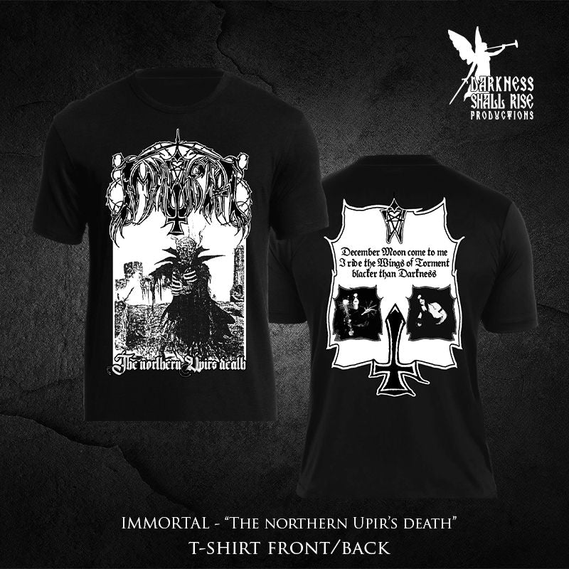 IMMORTAL The Northern Upirs Death T Shirt