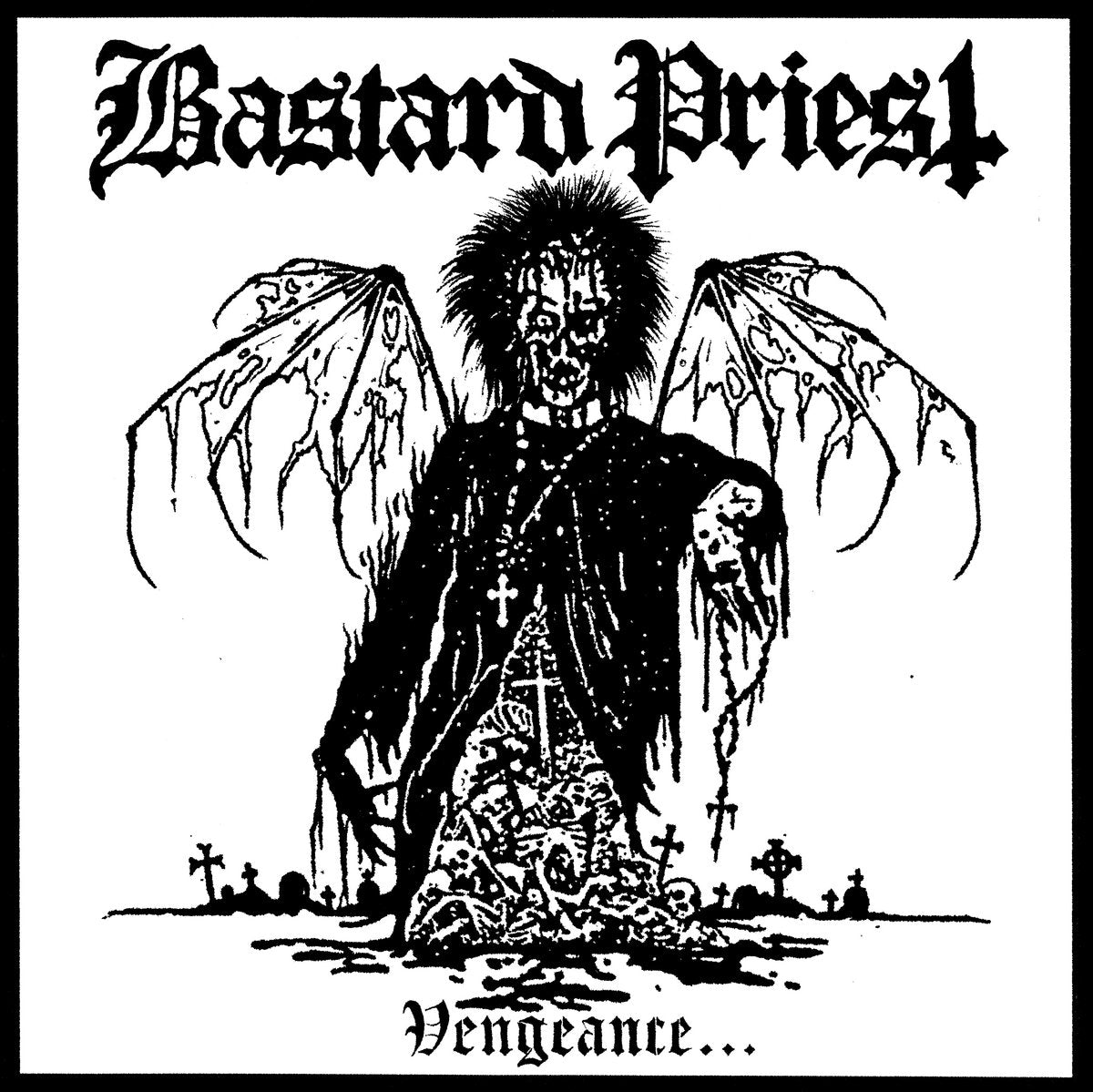 BASTARD PRIEST "Vengeance… Of The Damned" Digipak Mini CD