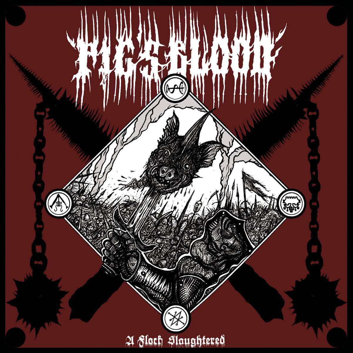 PIG'S BLOOD "A Flock Slaughtered" CD