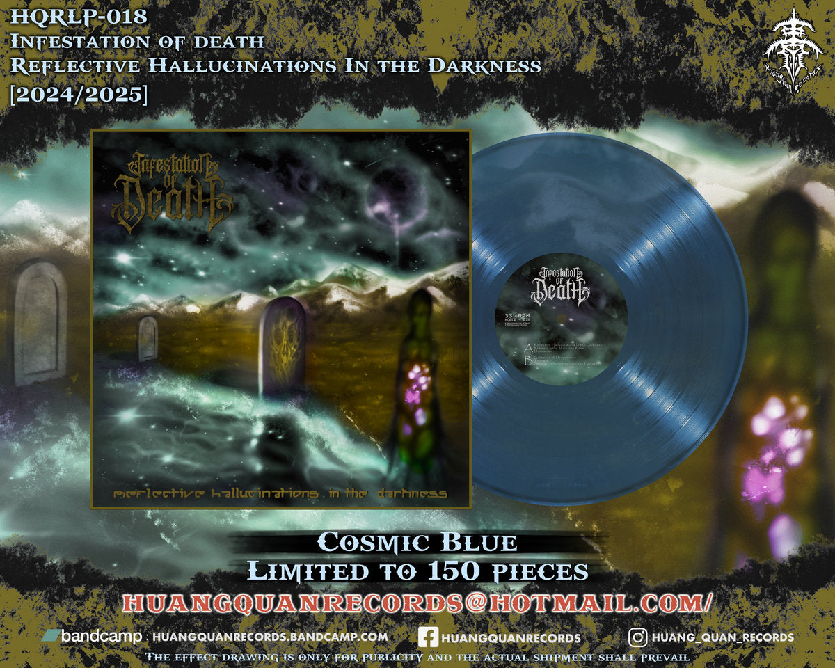 INFESTATION OF DEATH "Reflective Hallucinations In The Darkness" LP