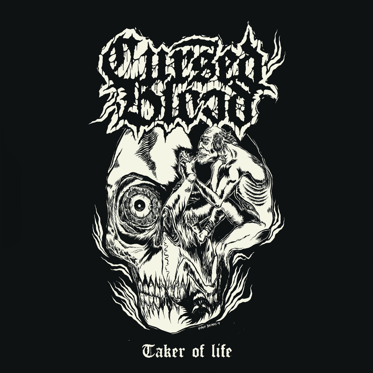 CURSED BLOOD "Taker Of Life" Digipak Mini CD