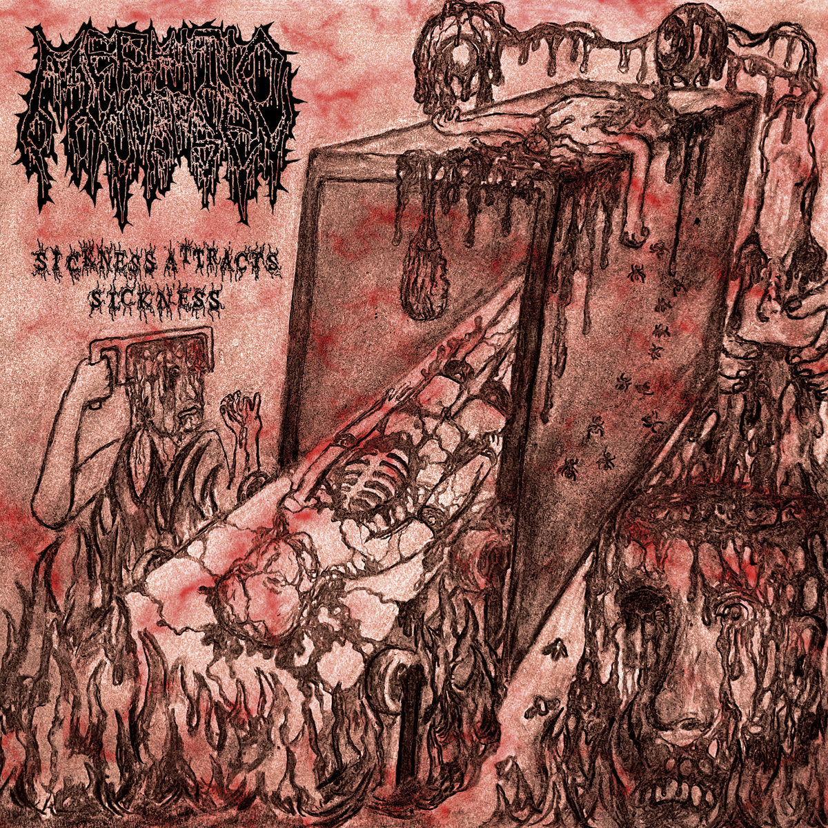 MEPHITIC CORPSE "Sickness Attracts Sickness" LP