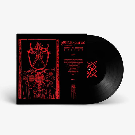 BLACK CURSE "Burning In Celestial Poison" LP
