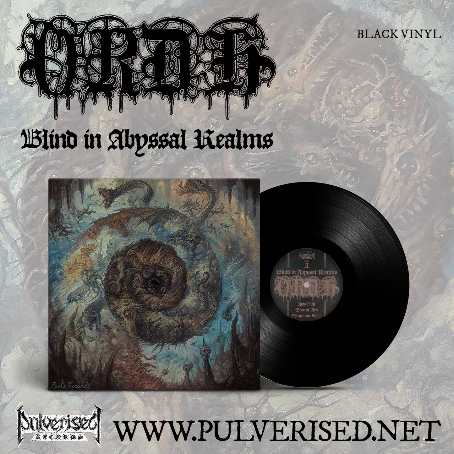 ORDH "Blind In Abyssal Realms" LP