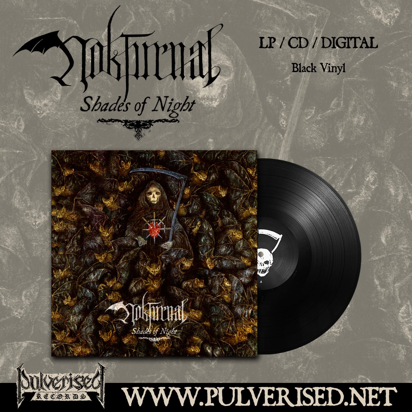 NOKTURNAL "Shades Of Night" LP