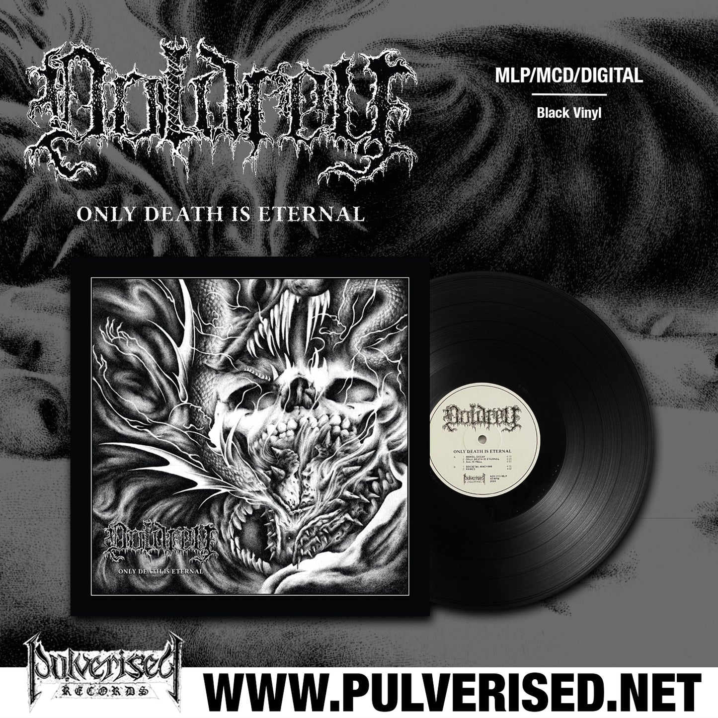DOLDREY "Only Death Is Eternal" 12" Mini LP