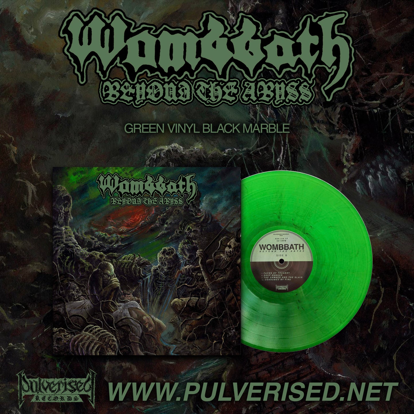 WOMBBATH "Beyond The Abyss" LP