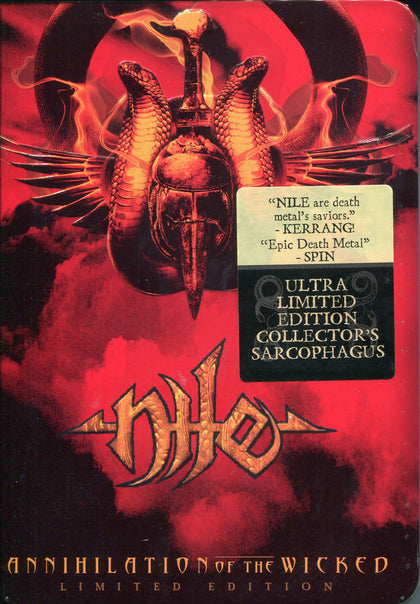 NILE "Annihilation Of The Wicked" CD Box Set