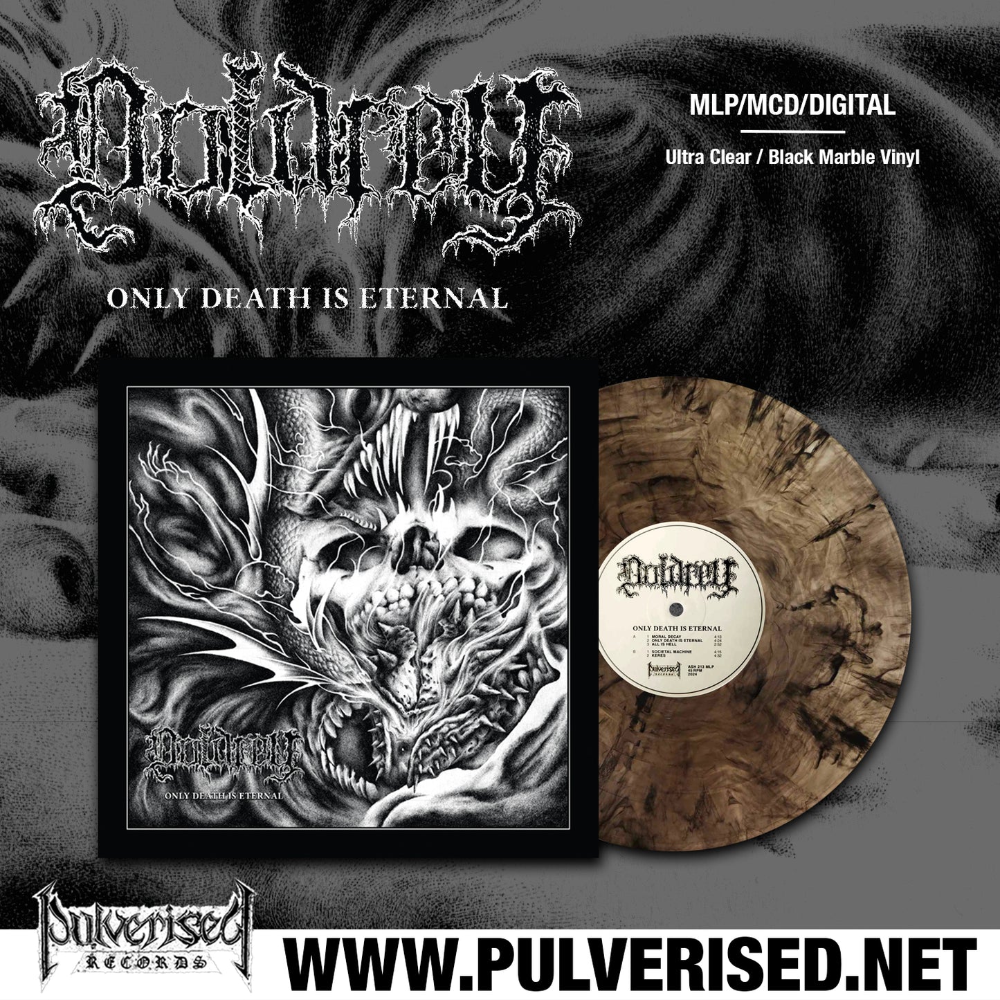 DOLDREY "Only Death Is Eternal" 12" Mini LP