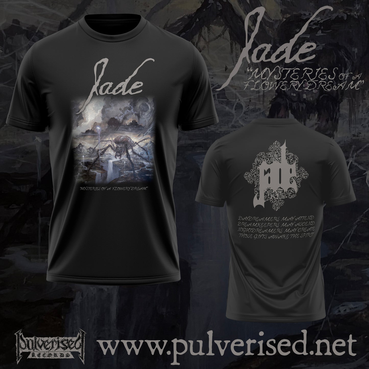 JADE "Mysteries Of A Flowery Dream" T-Shirt