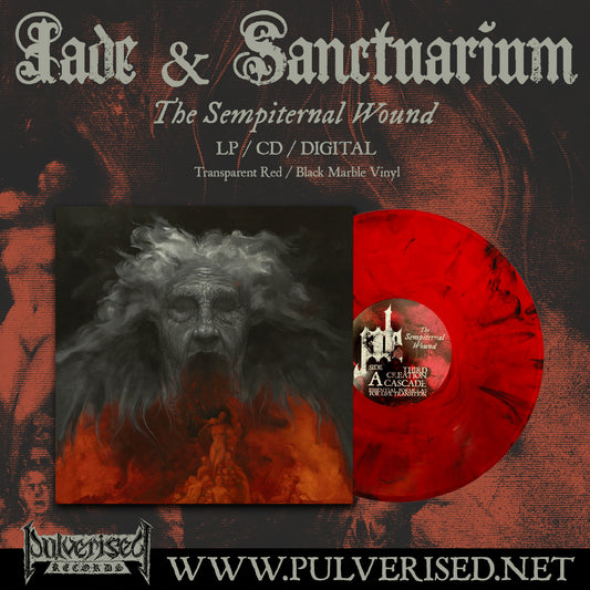 JADE / SANCTUARIUM "The Sempiternal Wound" LP