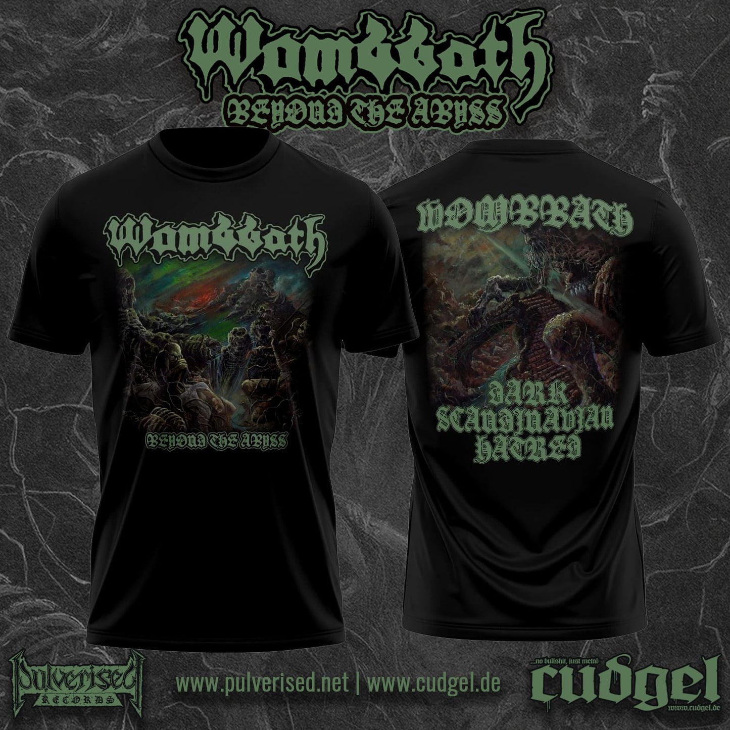 WOMBBATH "Beyond The Abyss" T-Shirt