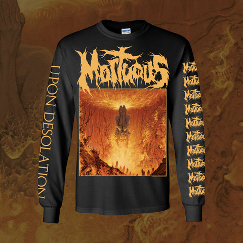 MORTUOUS "Upon Desolation" Longsleeve T-Shirt