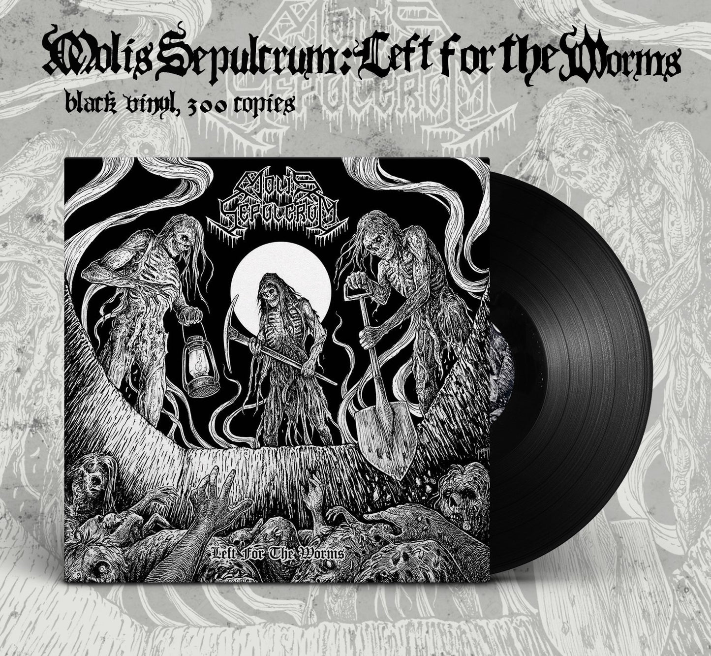 MOLIS SEPULCRUM "Left For The Worms" 12" Mini LP