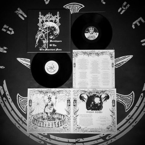 MOONBLOOD "Worshippers Of The Grim Sepulchral Moon" Gatefold Double LP