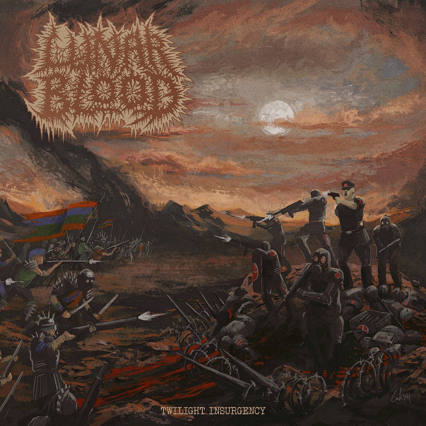 LUNAR BLOOD "Twilight Insurgency" CD