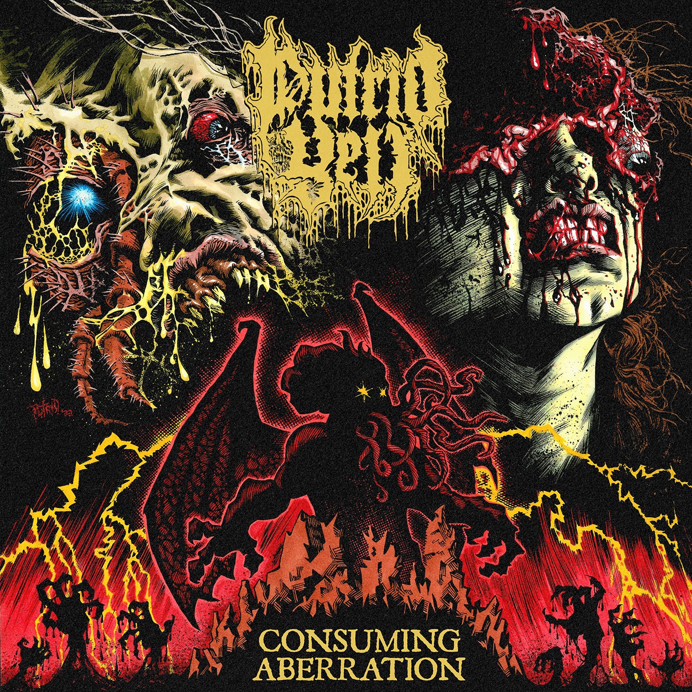 PUTRID YELL "Consuming Aberration" CD