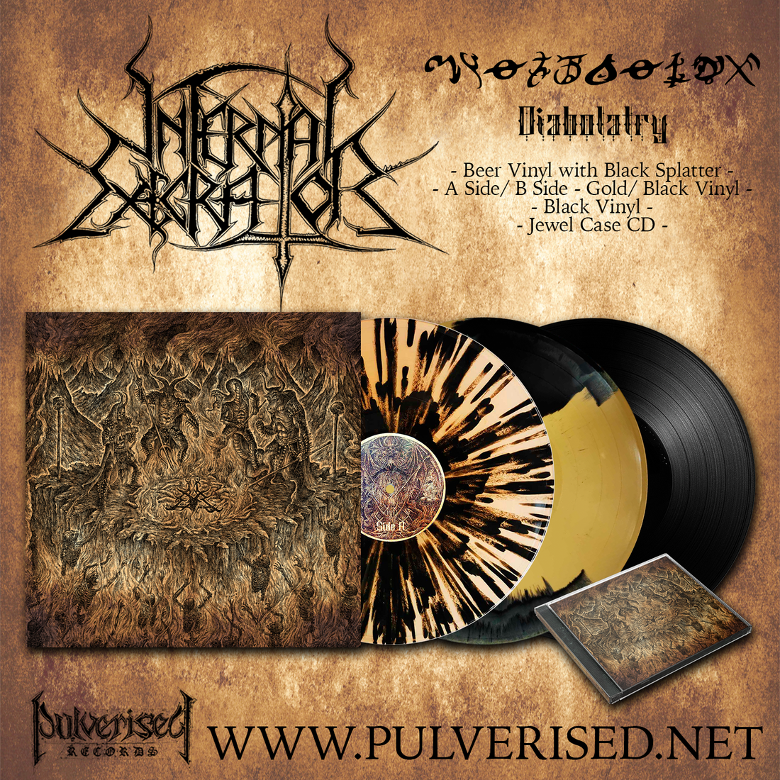 INFERNAL EXECRATOR "Diabolatry" out now!