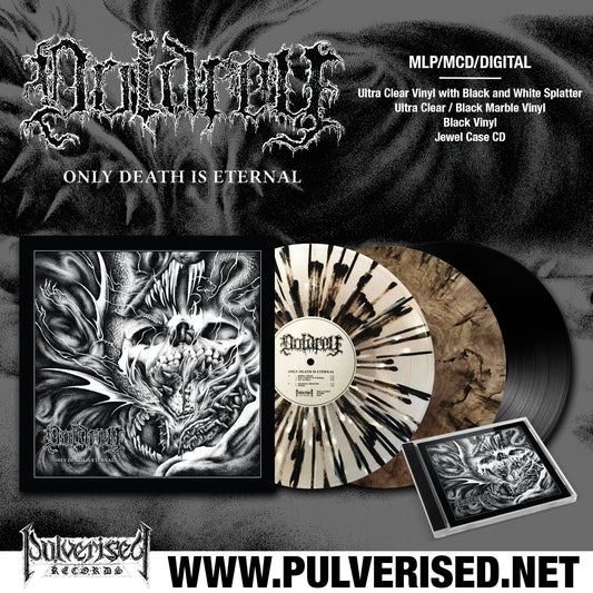 DOLDREY "Only Death Is Eternal" Vinyl, CD, Longsleeve and T-Shirt available now!