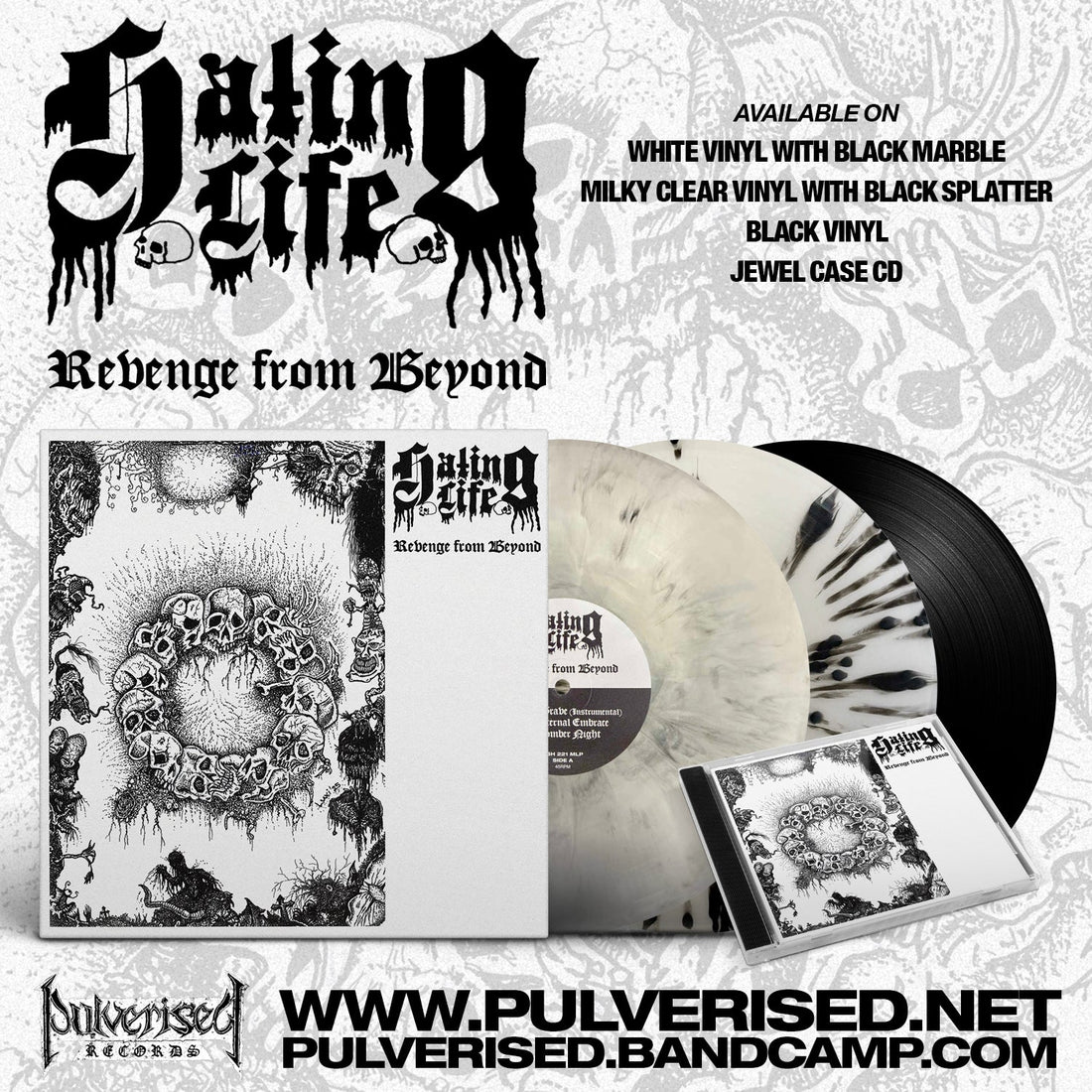 HATING LIFE "Revenge From Beyond" MLP & MCD available now!