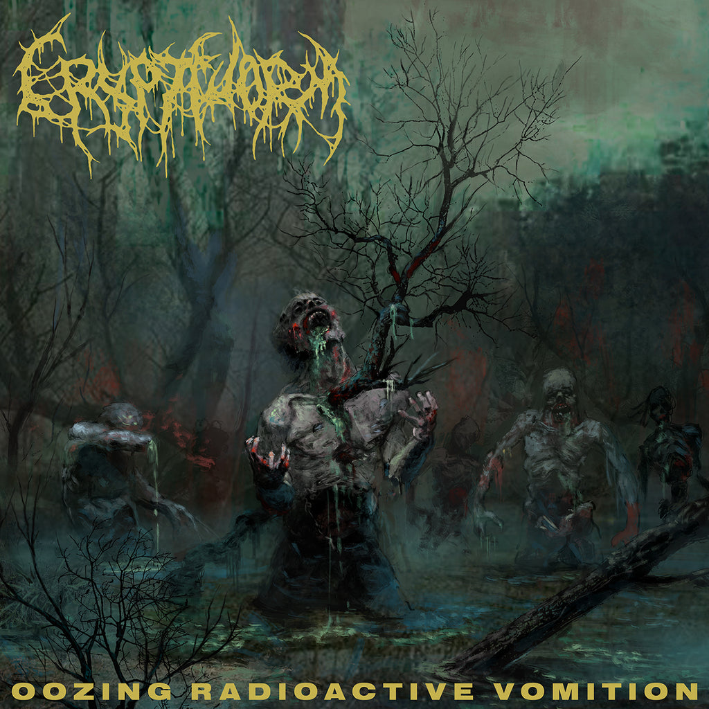 CRYPTWORM "Oozing Radioactive Vomition" CD out now!