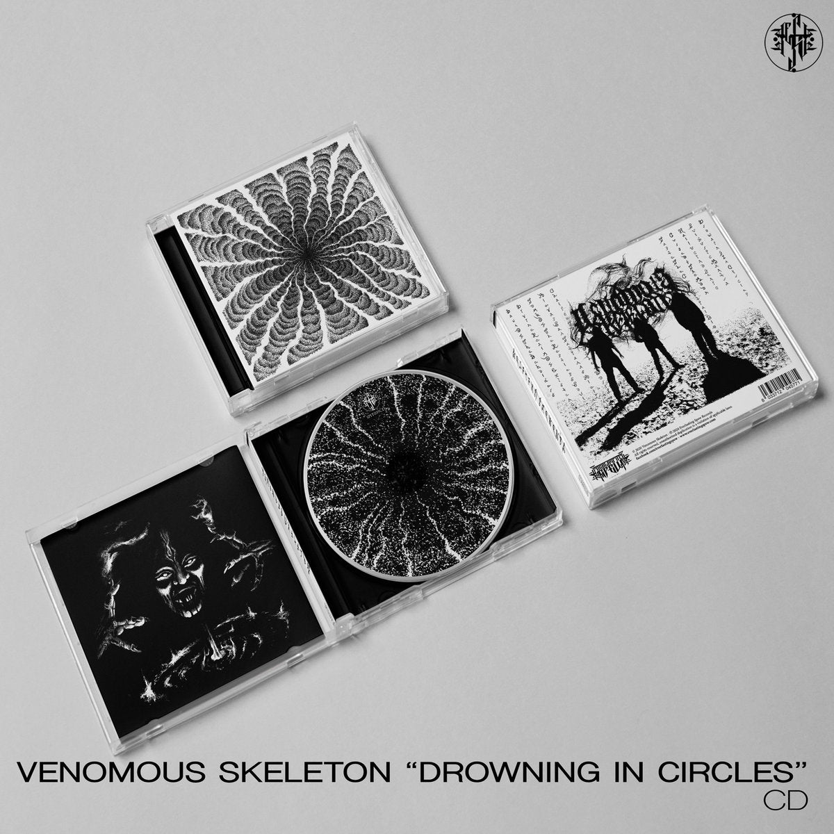 VENOMOUS SKELETON "Drowning In Circles" CD