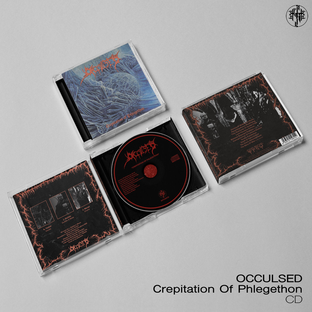 OCCULSED "Crepitation Of Phlegethon" CD