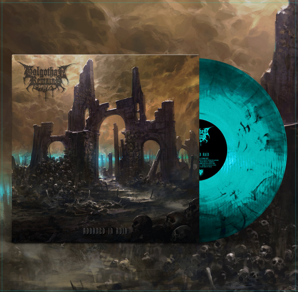 GOLGOTHAN REMAINS "Adorned In Ruin" Gatefold LP